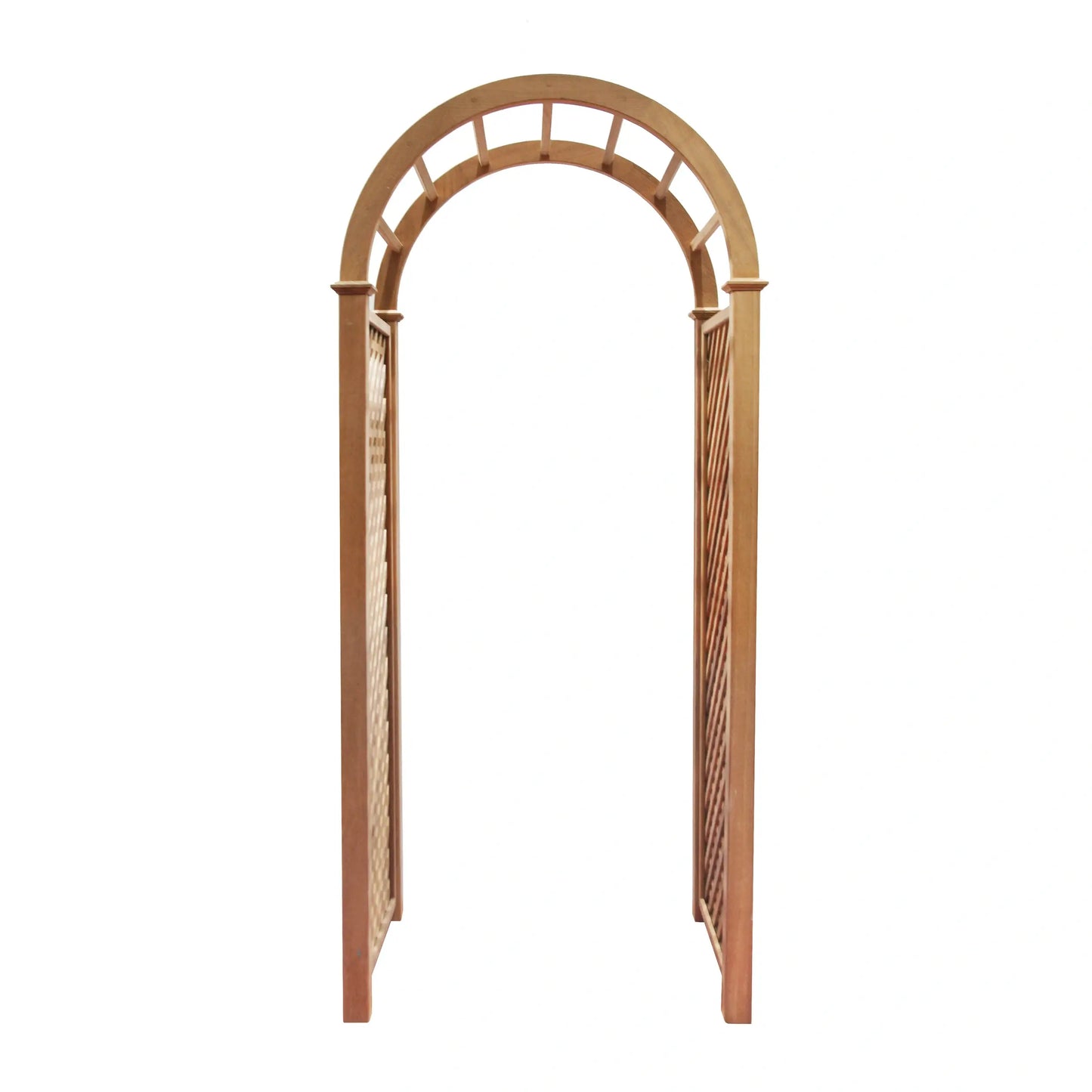 Arco Pequeño para Rosas RHS Prestige de Madera Iroko o Tratada Térmicamente