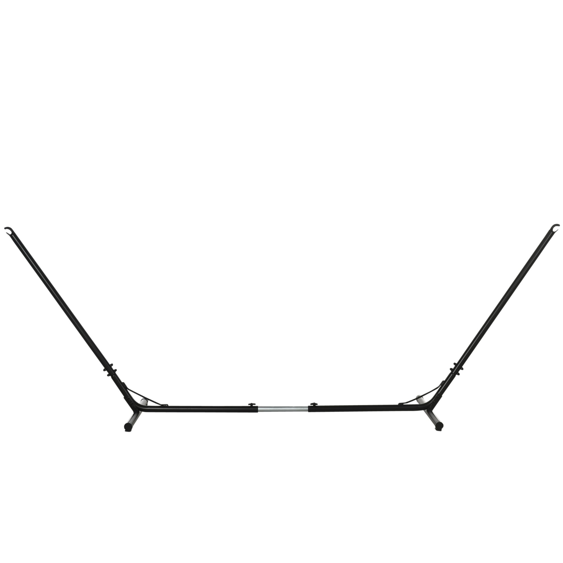 Outsunny 3.1–3.8m Adjustable Universal Hammock Stand Metal Frame Garden Camping Picnic Outdoor Patio Replacement – Stand Only