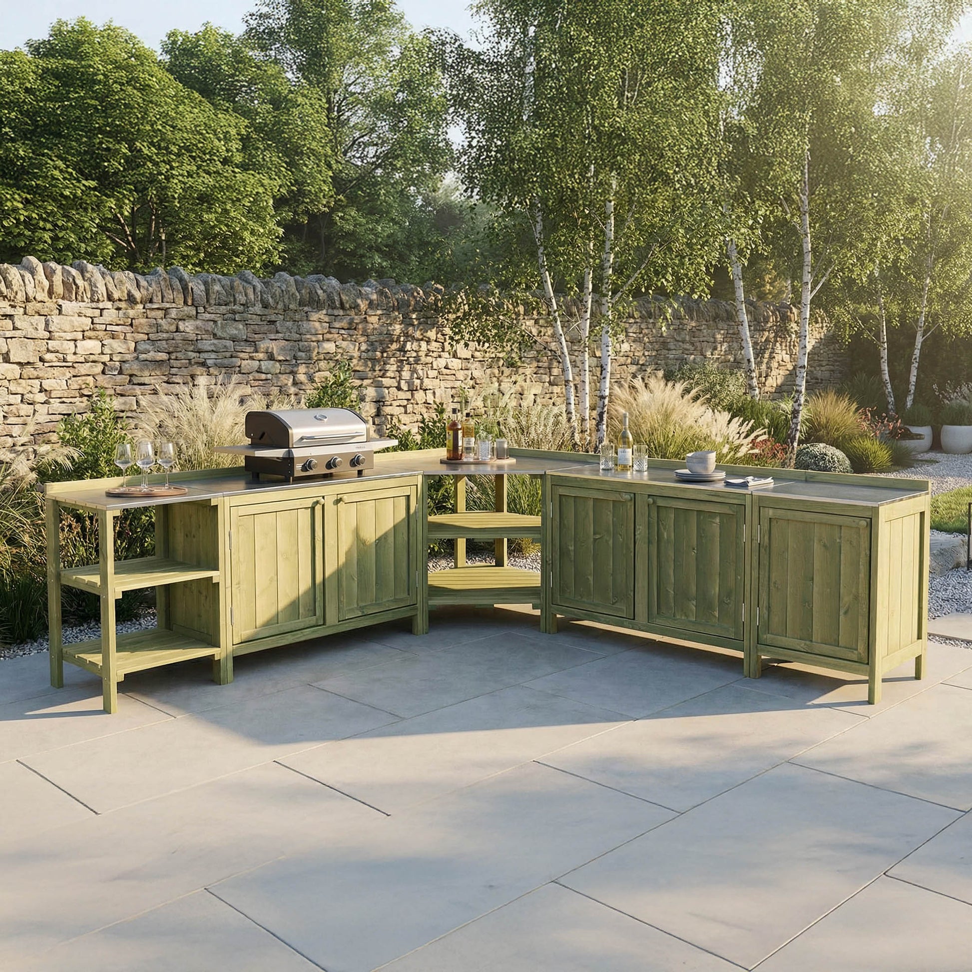 Mercia Ultimate Trent Outdoor Kitchen - Mercia