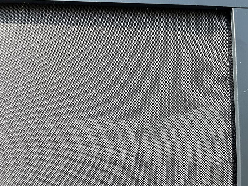 Eclipse Motorised Pergola - Screen Blinds Close up view