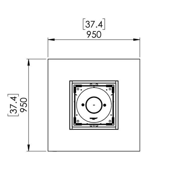 EcoSmart Chaser 38 Dimensions Top