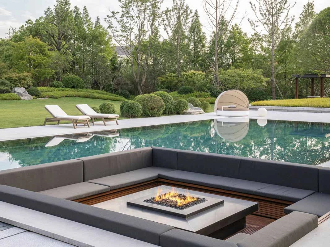 Galio H Insert Automatic - Outdoor Gas Fire Insert - image 3
