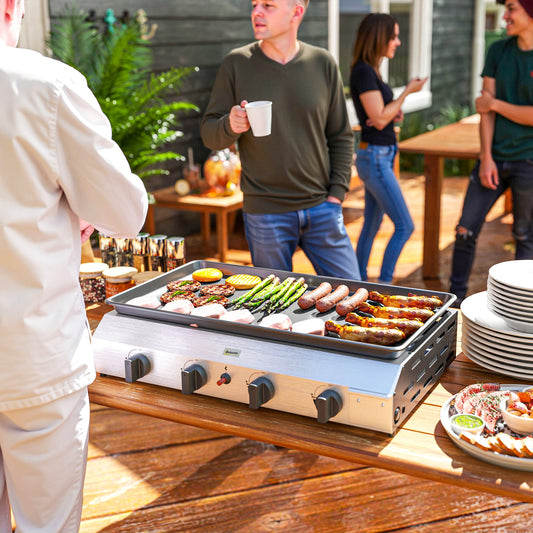 Four Burner Portable Gas Grill