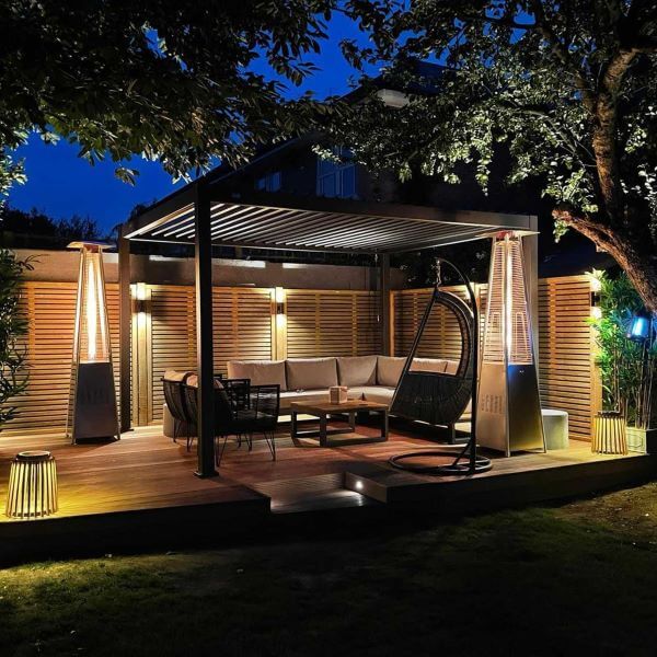 Nova Titan Pergola Installation Lifestyle