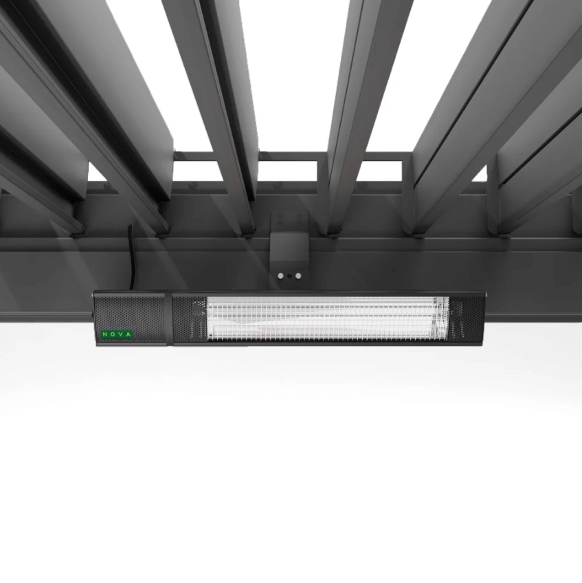NOVA Hestia Pergola Mounted 2kW Electric Heater