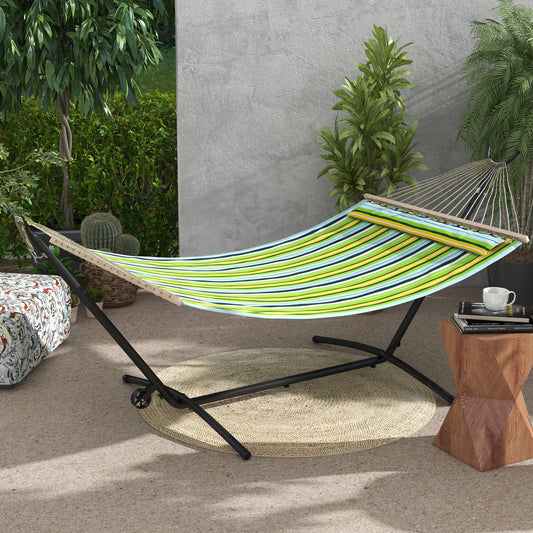 Amalfi 9.5ft Hammock Stand, Portable Hammock with Wheels, Adjustable Hammock Net Stand with Carry Bag