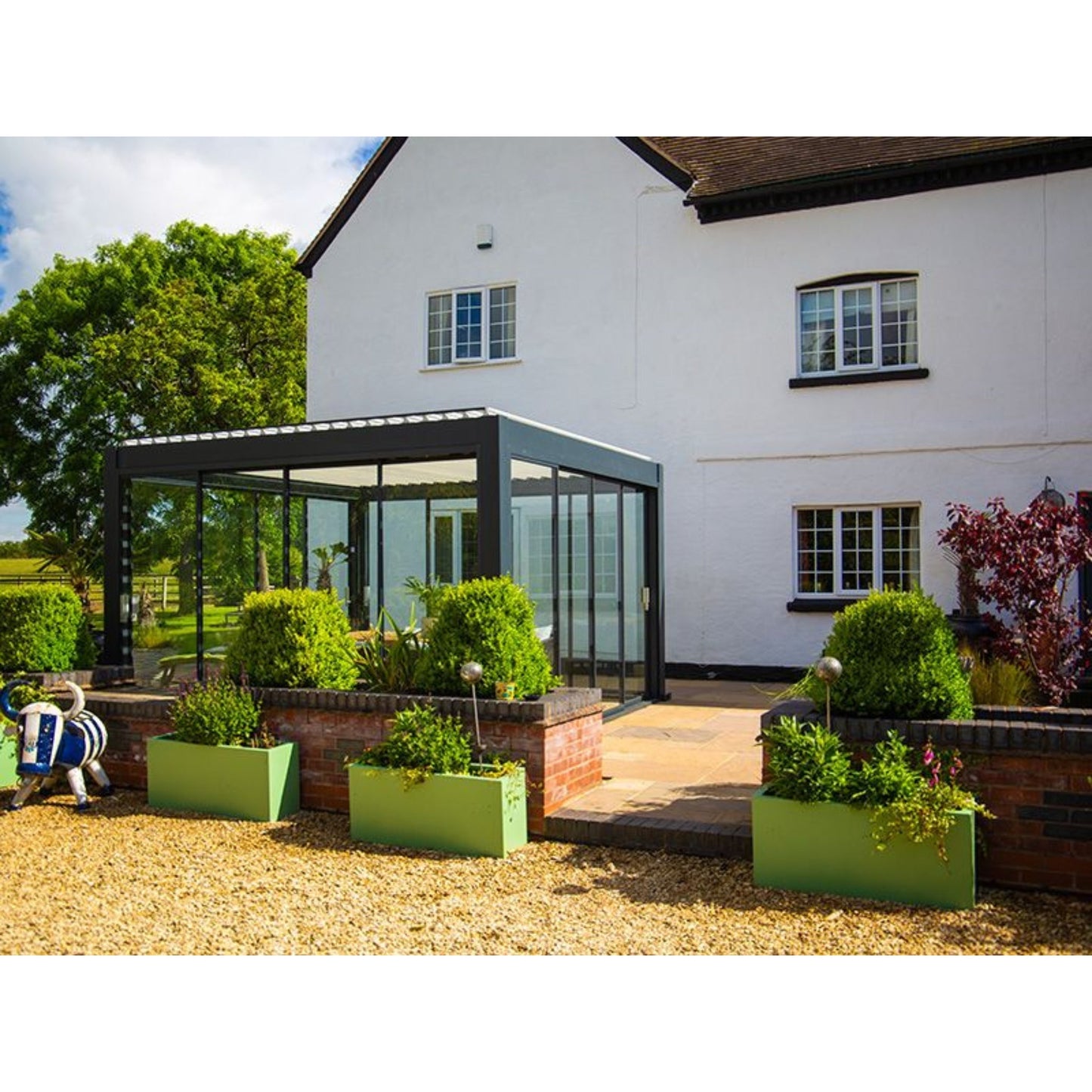 Mirage Motorised Bioclimatic Pergola - (3m x 3m, 4m x 3m, 5m x 3m, 4m x 4m, 5m x 4m, 6m x 4m, 8m x 4m)