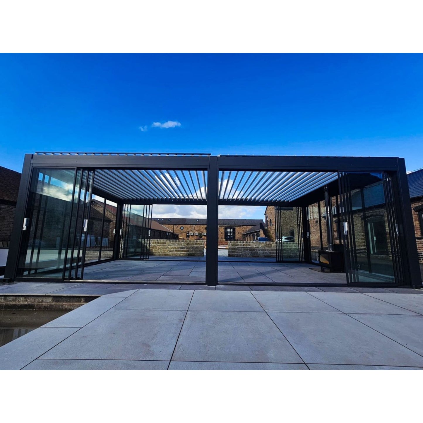 Mirage Motorised Bioclimatic Pergola - (3m x 3m, 4m x 3m, 5m x 3m, 4m x 4m, 5m x 4m, 6m x 4m, 8m x 4m)