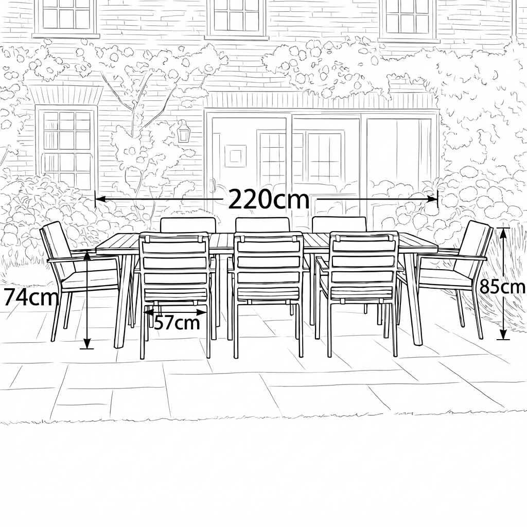 Nova Eleanor side table outdoor