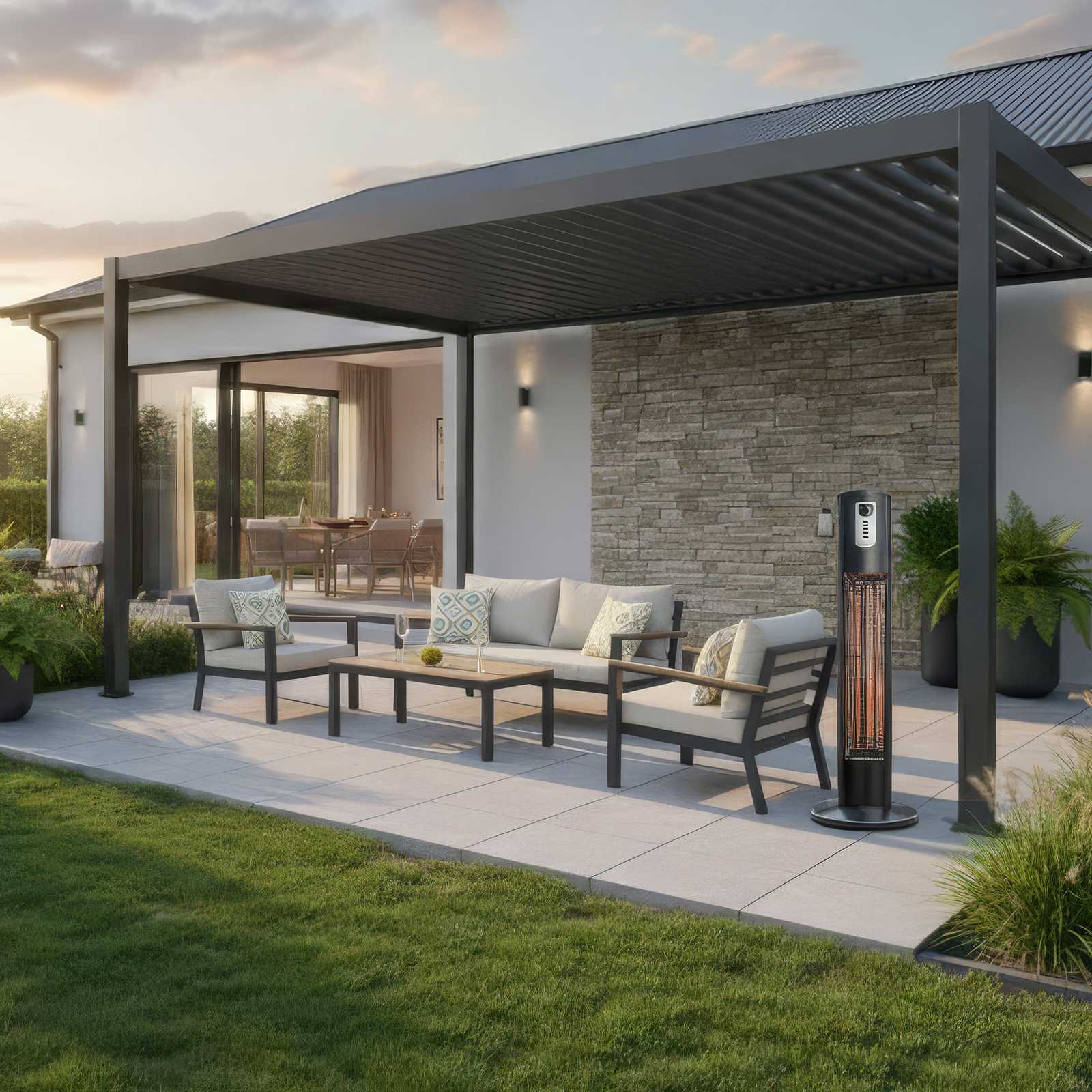 NOVA Helios Electric Freestanding Heater