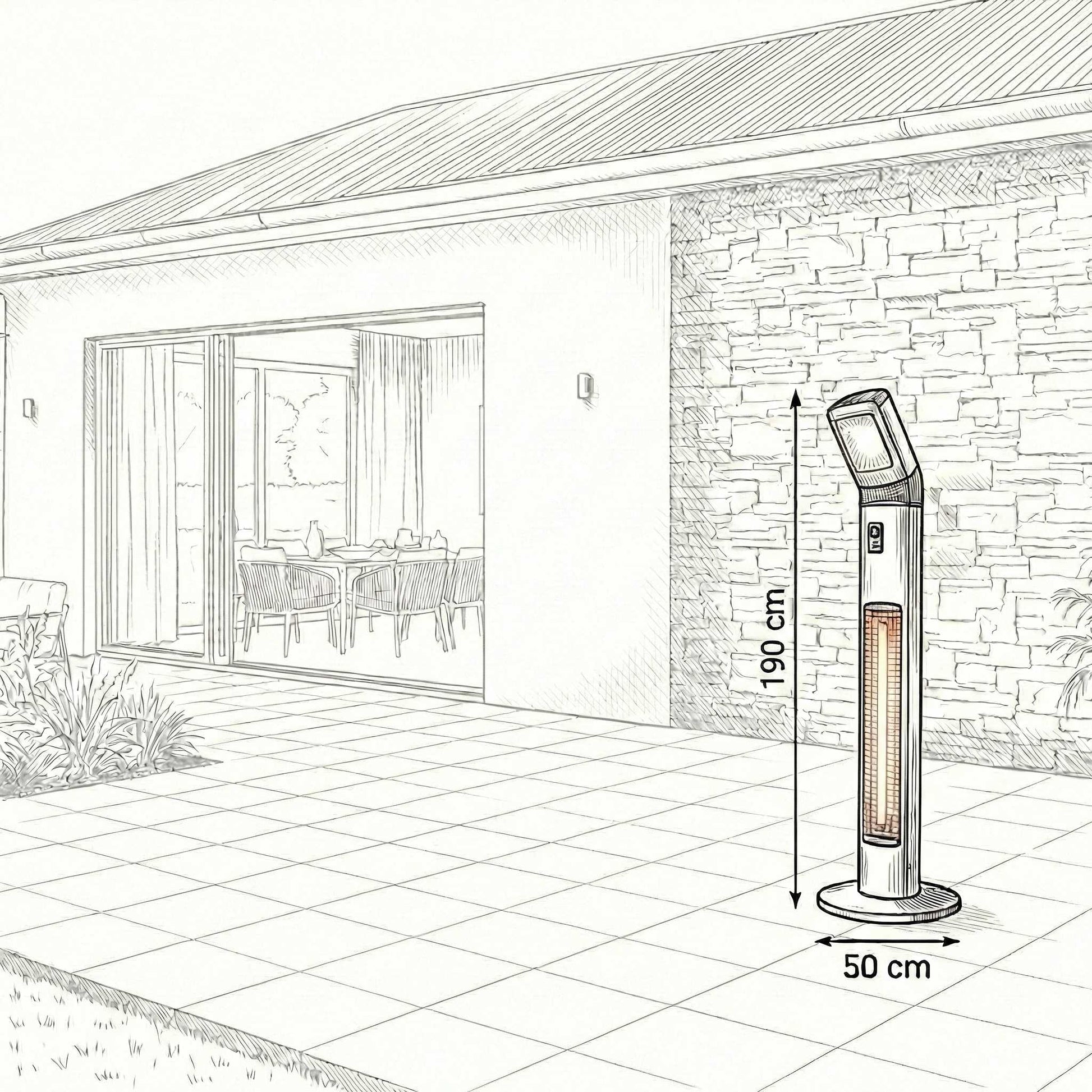 NOVA Apollo Electric Freestanding Heater 1