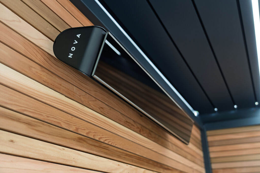NOVA Zesti 2kW Pergola Mounted Electric Heater