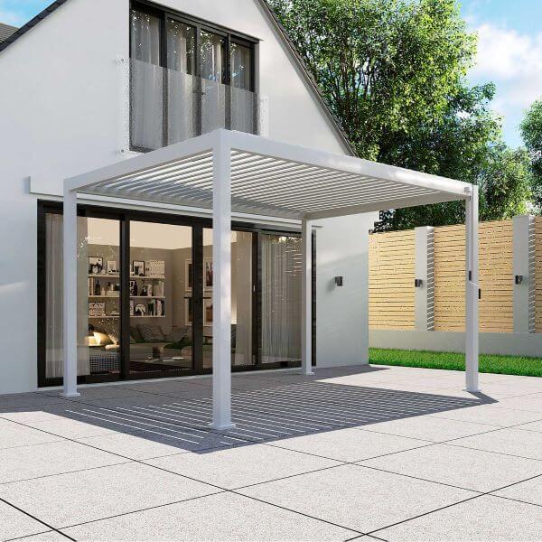 Nova Titan Pergola 4x3 White