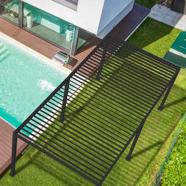 Nova Titan Pergola 6x3 Grey