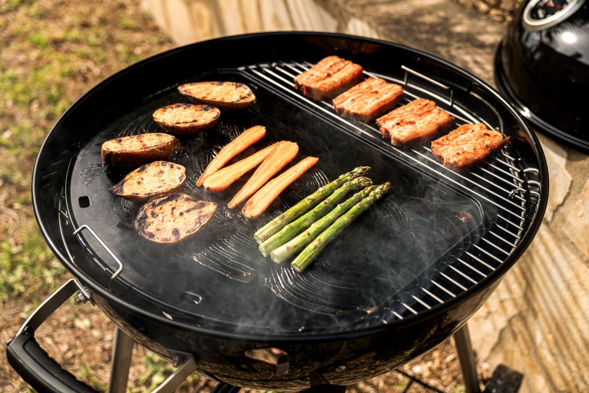 Napoleon 57cm Premium Charcoal Kettle BBQ