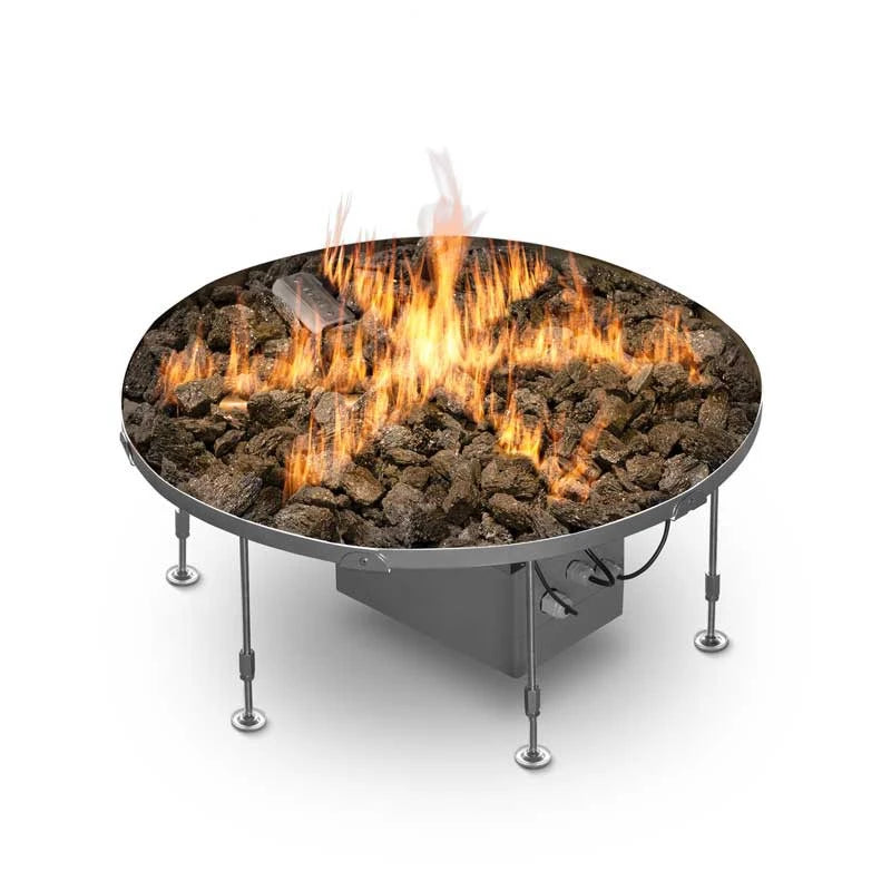 Galio Fire Pit Black Automatic - Outdoor Gas Patio Heater - image 8