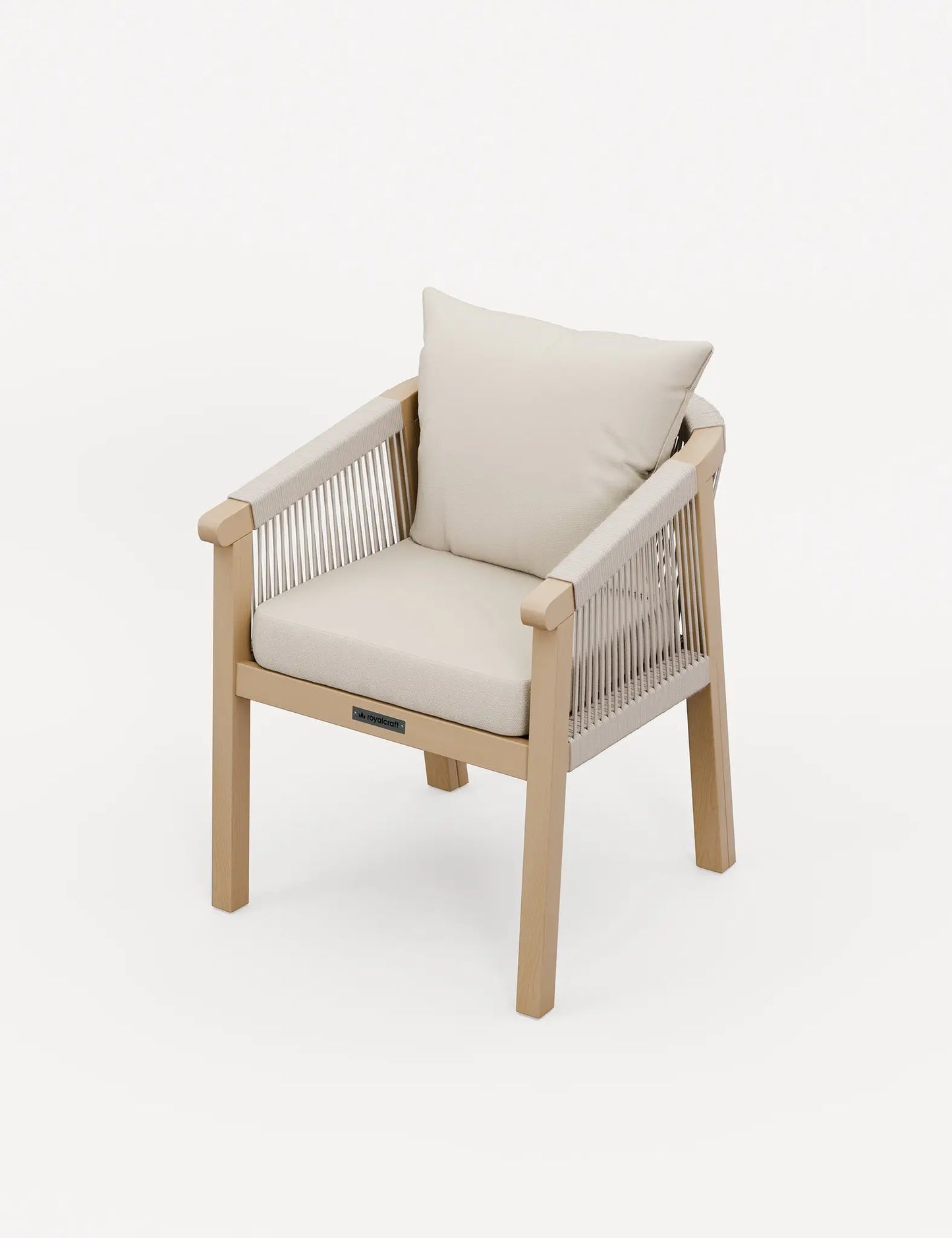 Roma 2 Seater Round Sunray Bistro Set with Roma Dining Chairs