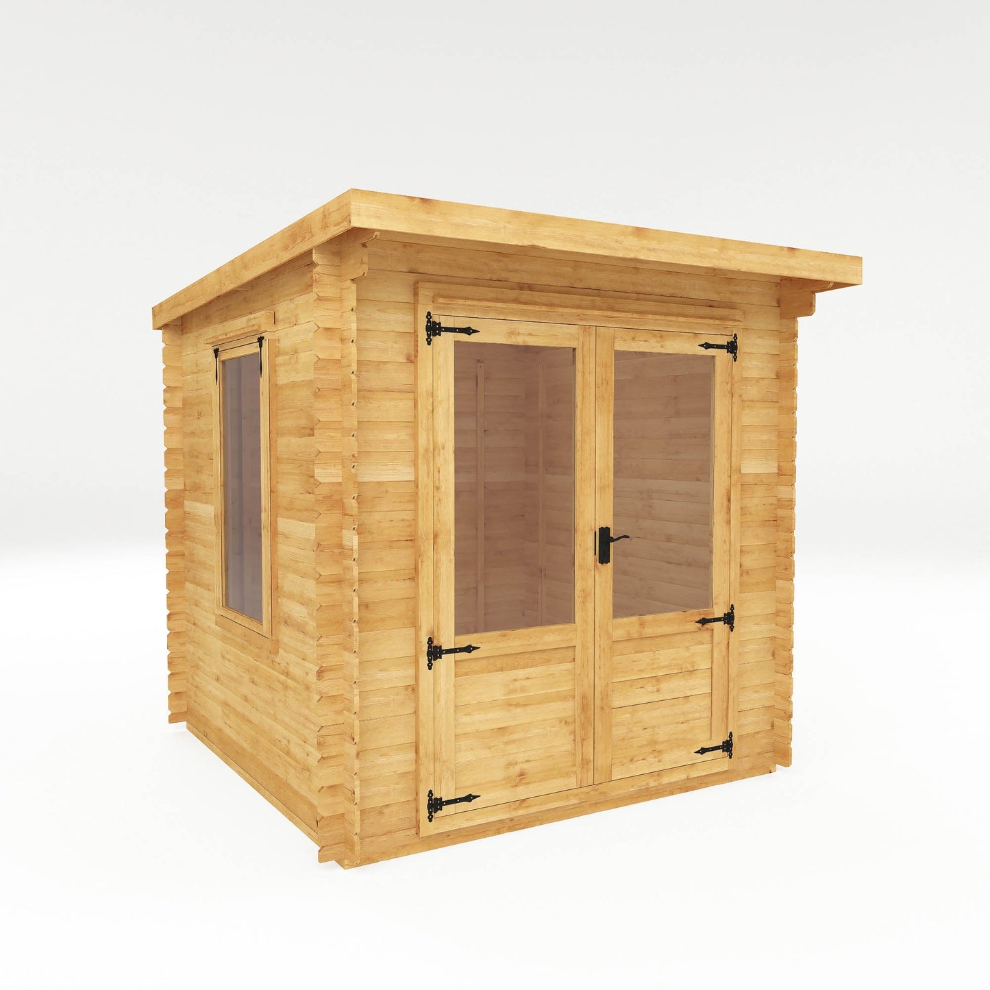 Mercia Value 19mm Pent Log Cabin - Mercia