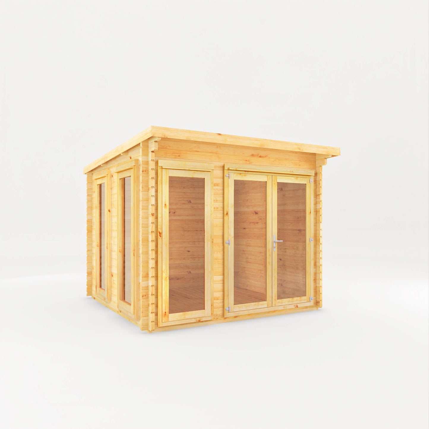Mercia The Studio Pent Log Cabin - Mercia
