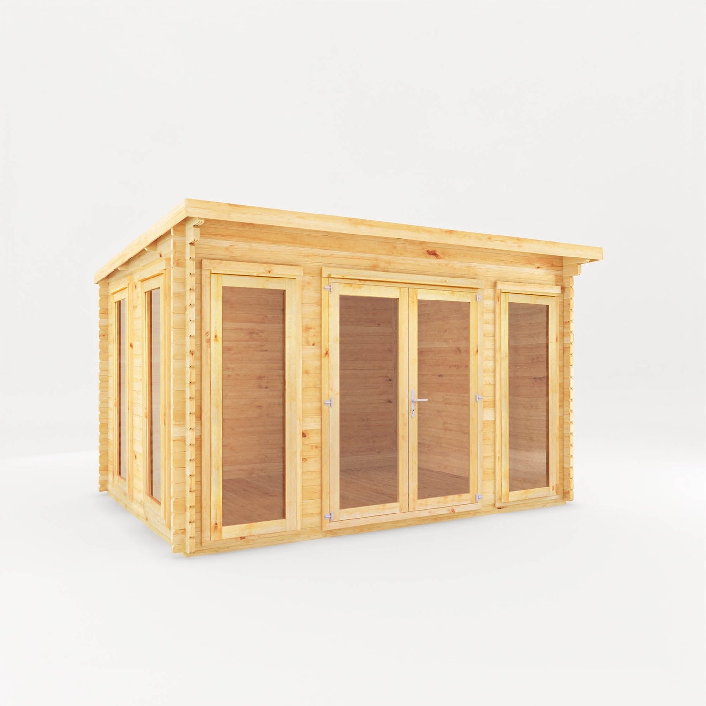 Mercia The Studio Pent Log Cabin - image 5