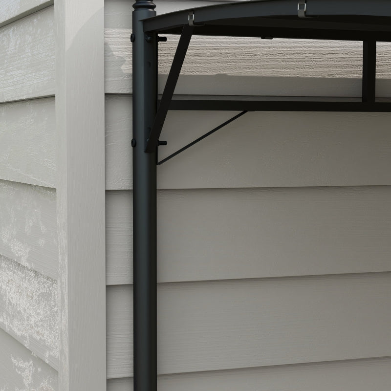 3m x 4m PA – Coated Sun Shade Shelter – Metal Frame Patio Cover