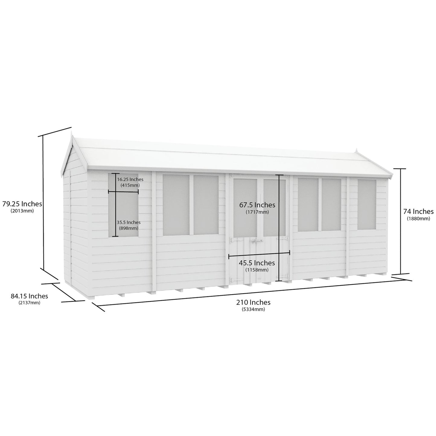18 x 7 Apex Summer House - view 4