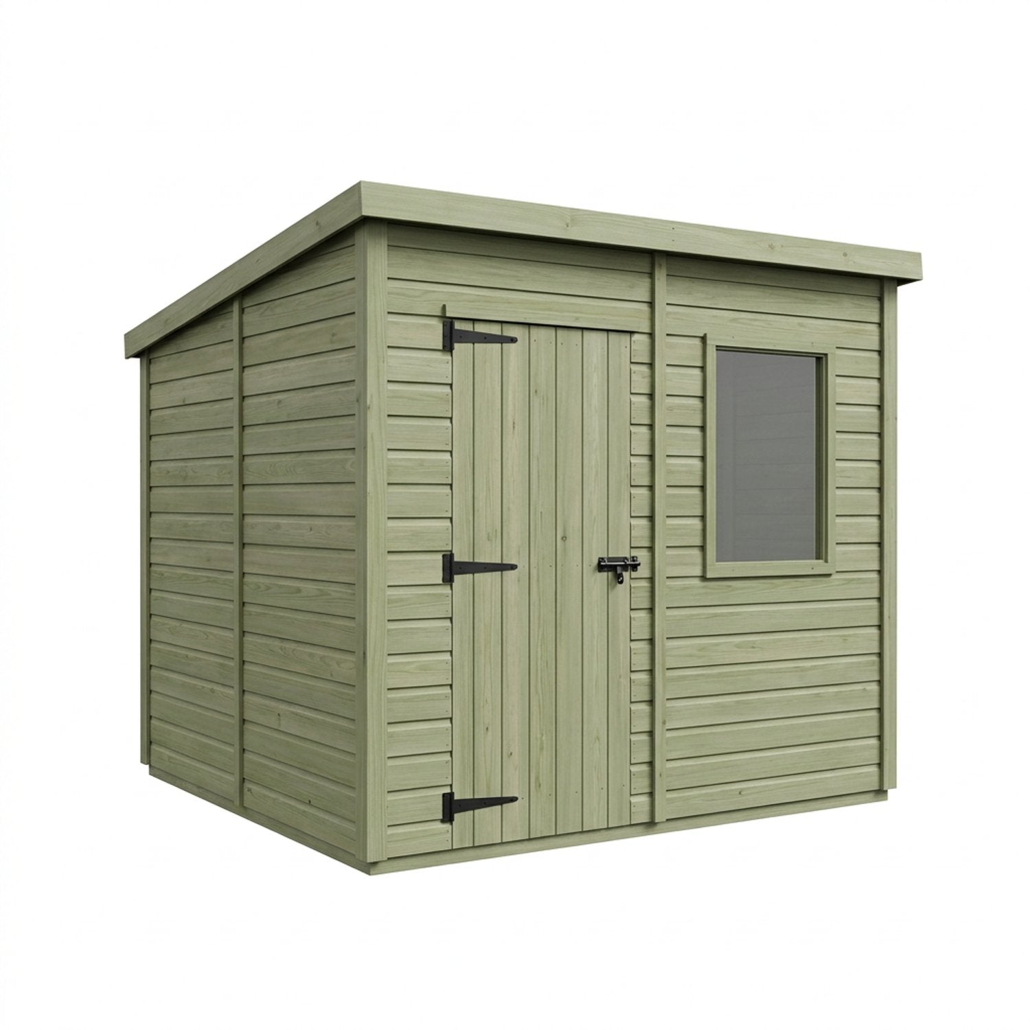 8 x 10 Pent Summerhouse - UK Made Timber Garden Building