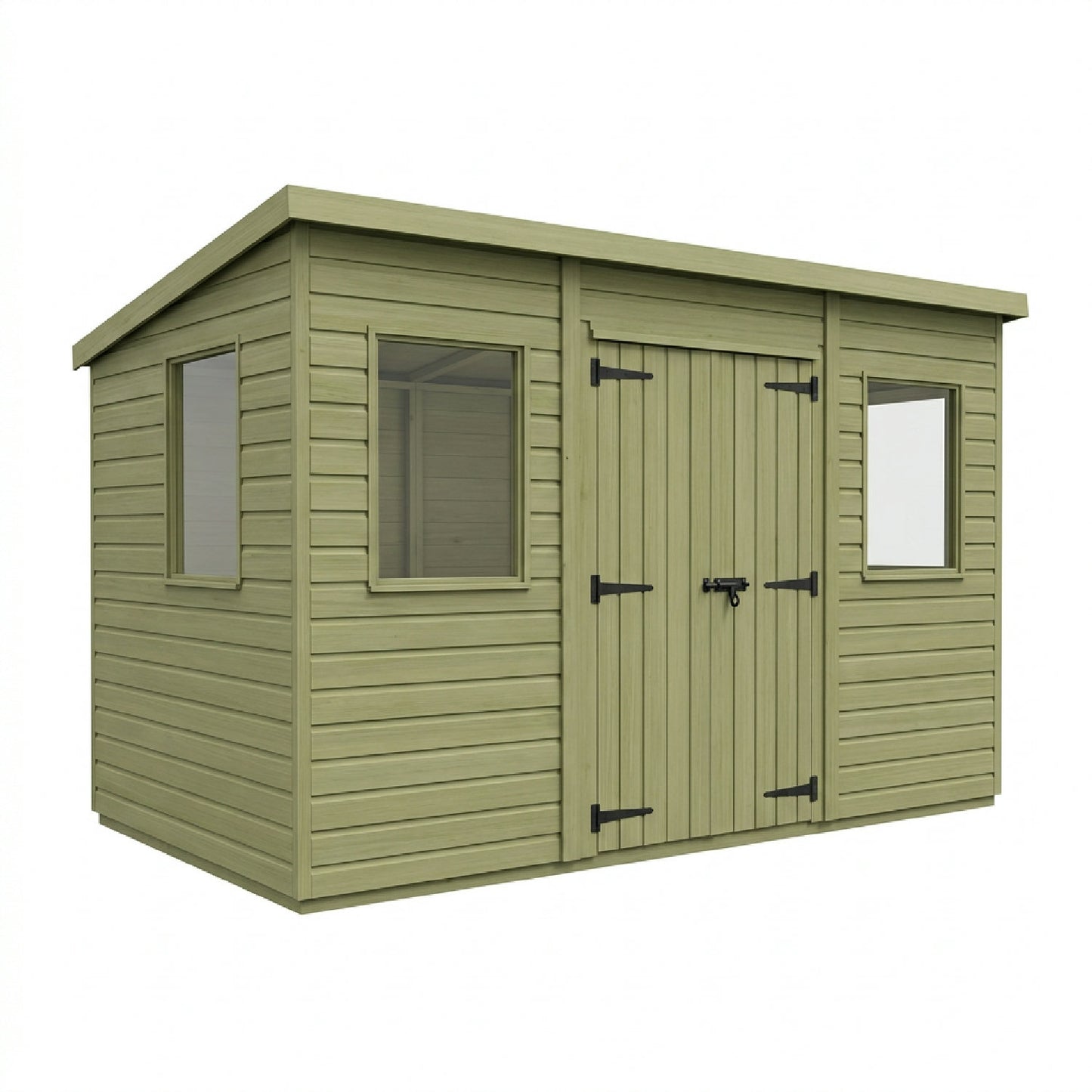 20 x 9 Pent Summer House - view 3