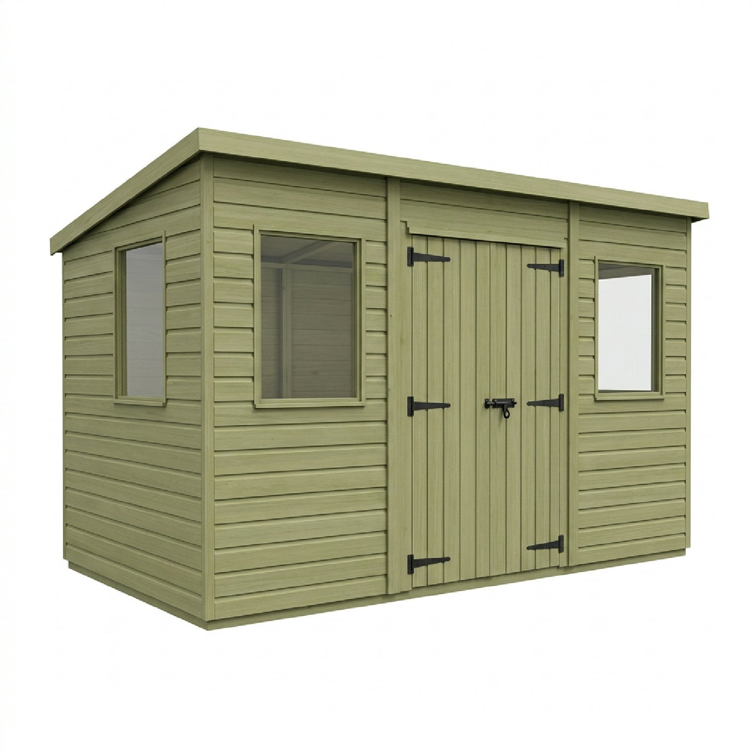 20 x 9 Pent Summer House - view 3