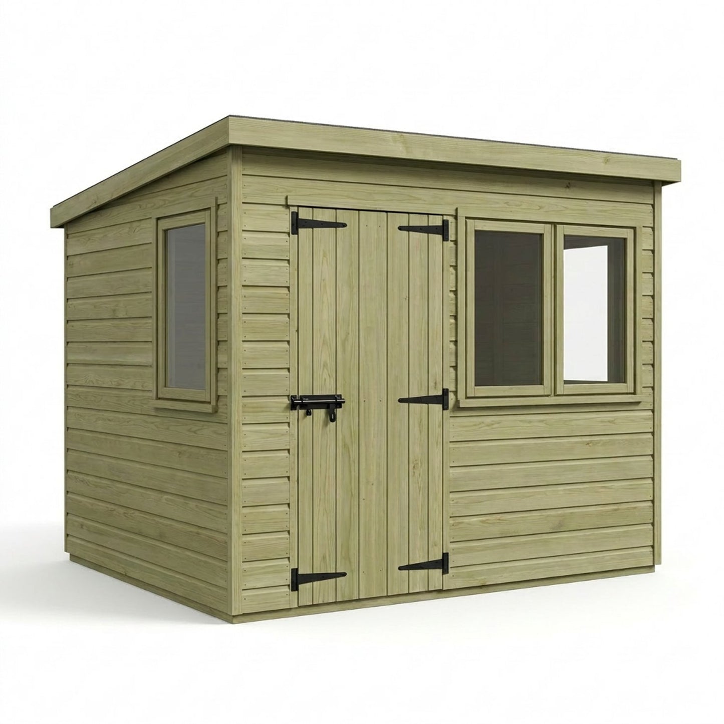 12 x 10 Pent Summer House - view 2