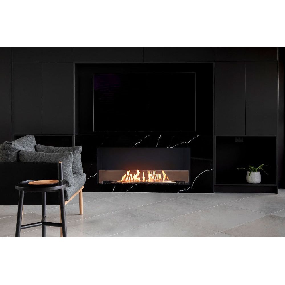 EcoSmart Fire Flex Single Sided Fireplaces Black