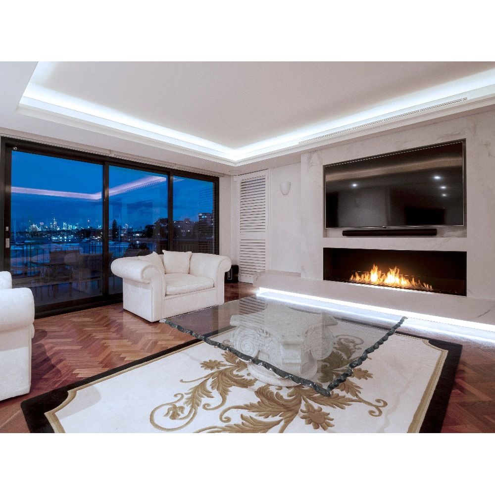 EcoSmart Fire Flex Single Sided Bioethanol Fireplace Insert | 0.57m to 4.2m