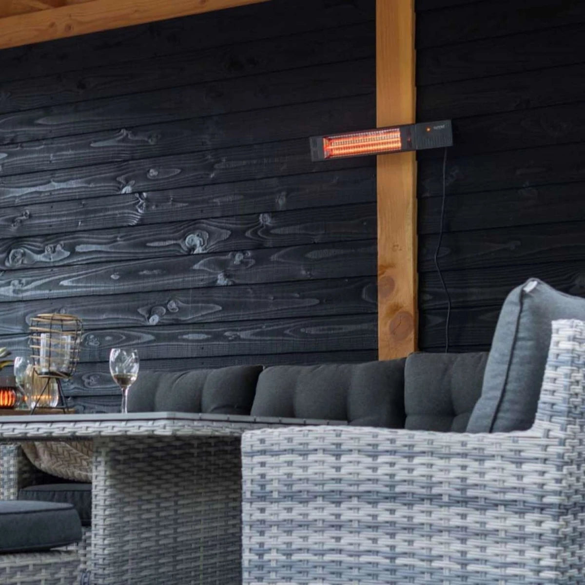 Fortuna Hanging Patio Heater - 1500W - image 2