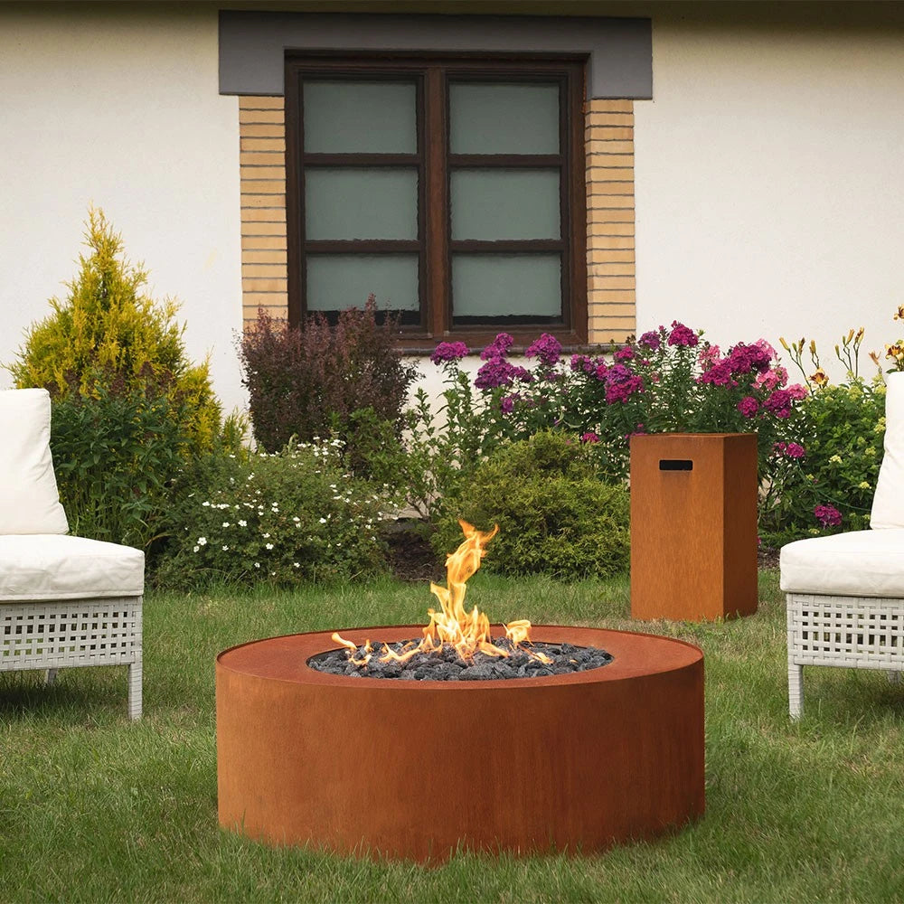 Galio Star Corten Automatic - Outdoor Gas Patio Heater - image 2