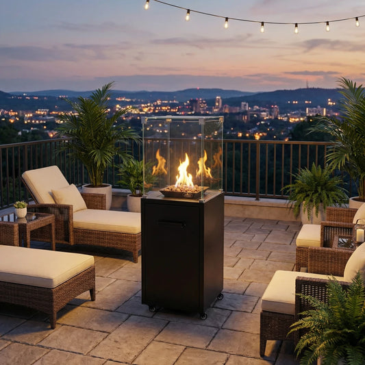 Malaga Patio Heater - Outdoor Gas Patio Heater - image 2