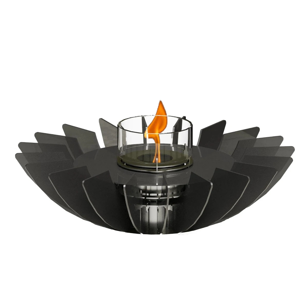 Cosmo Table Fireplace - Black