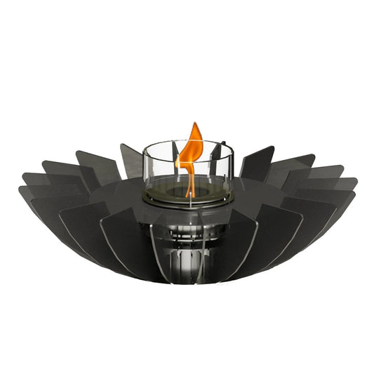 Cosmo Table Fireplace - Black