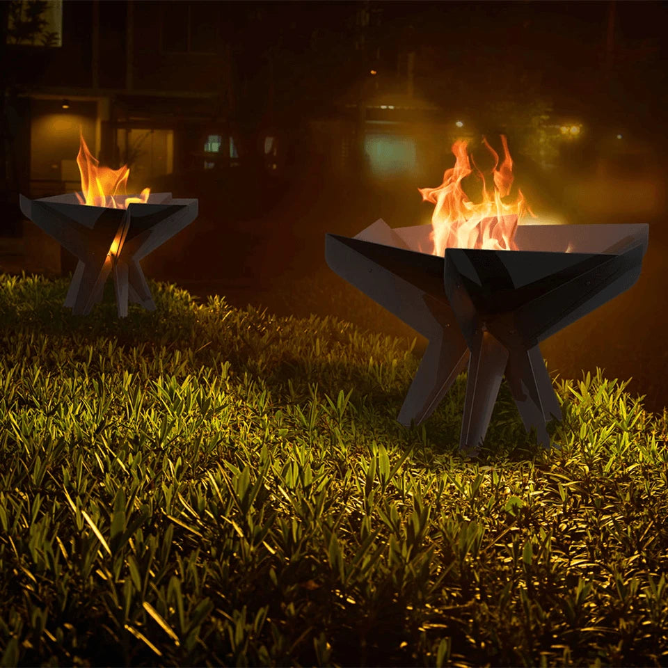 Halden Fire Pit - Black