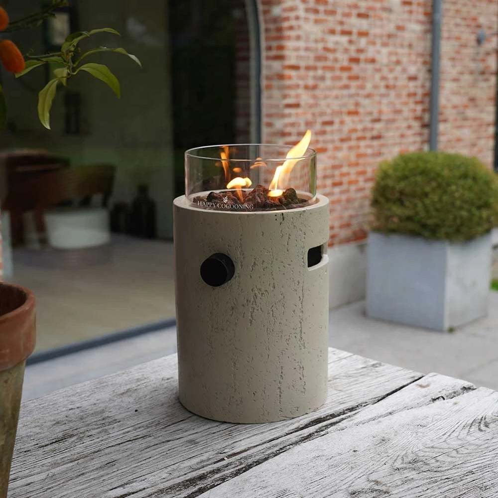 Lumi Stone – Tabletop Gas Fireplace - image 5