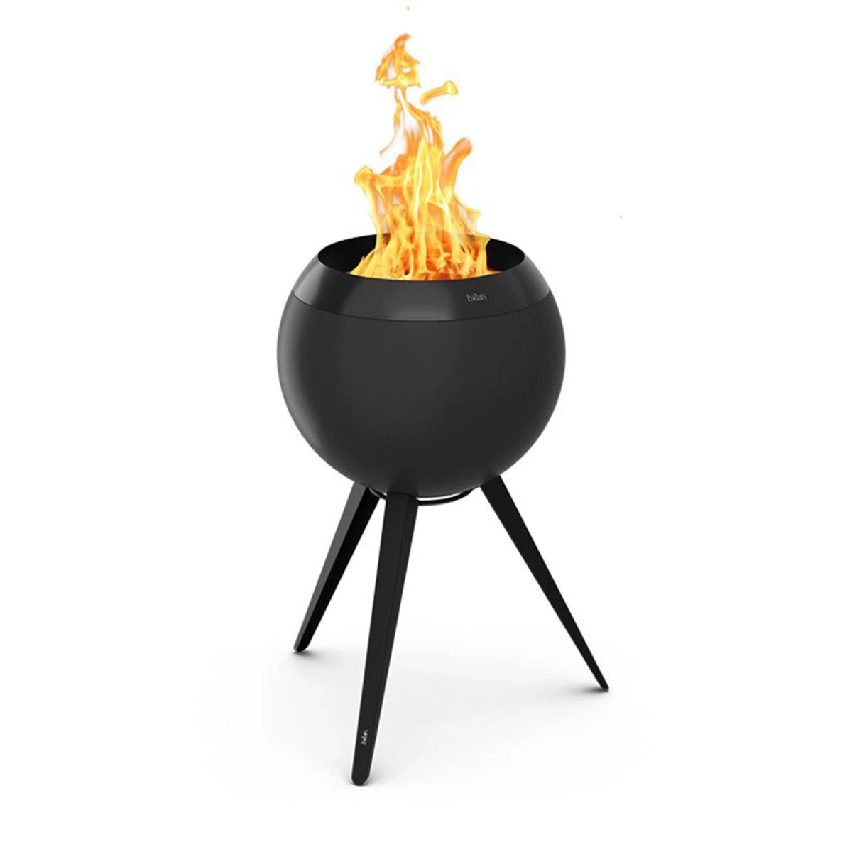 MOON 45 All Black Fire Basket – Low Stand Outdoor Fireplace - image 7