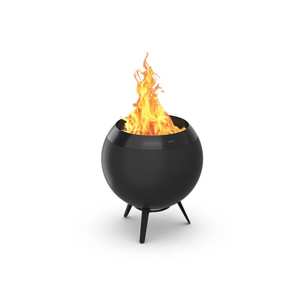 MOON 45 All Black Fire Basket – High Stand Outdoor Fireplace - Smokeless Fire Pit - image 6