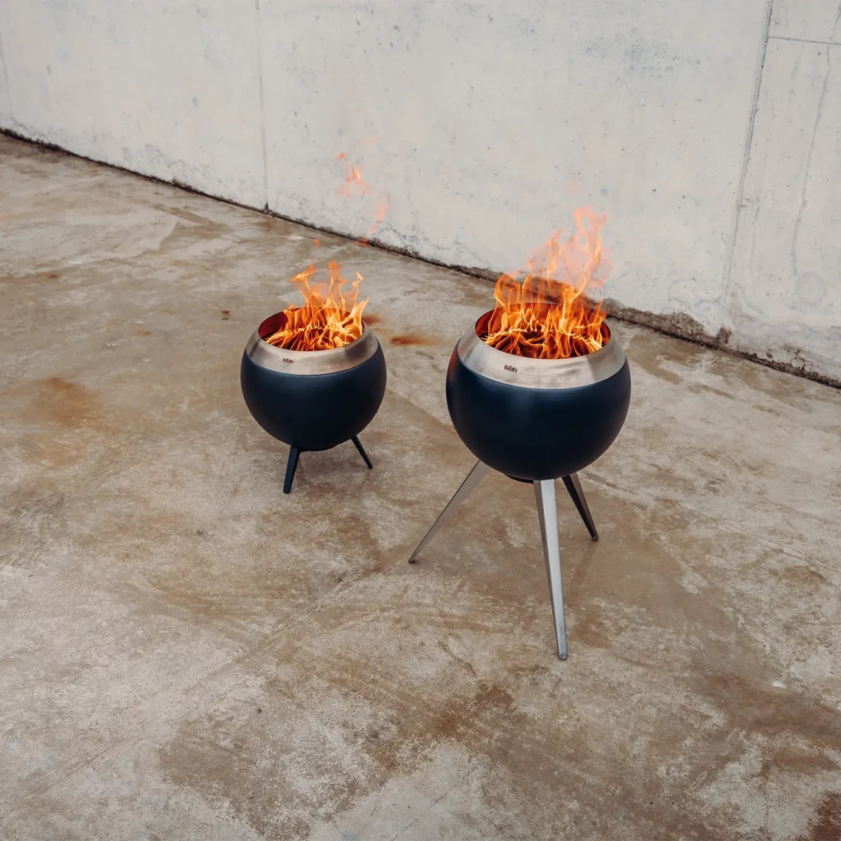 Moon 45 Fire Bowl with High Stand - Smokeless Fire Pit - image 2