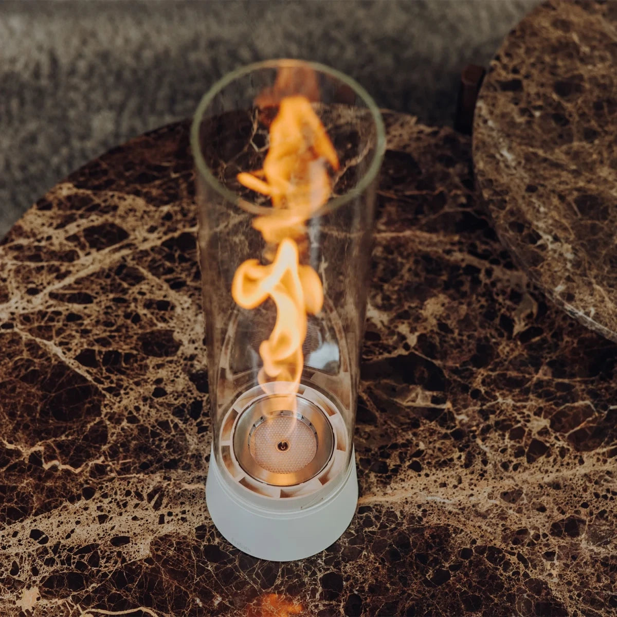 SPIN air 1200 Tabletop Fireplace cream - Tabletop Bioethanol Fire - image 7