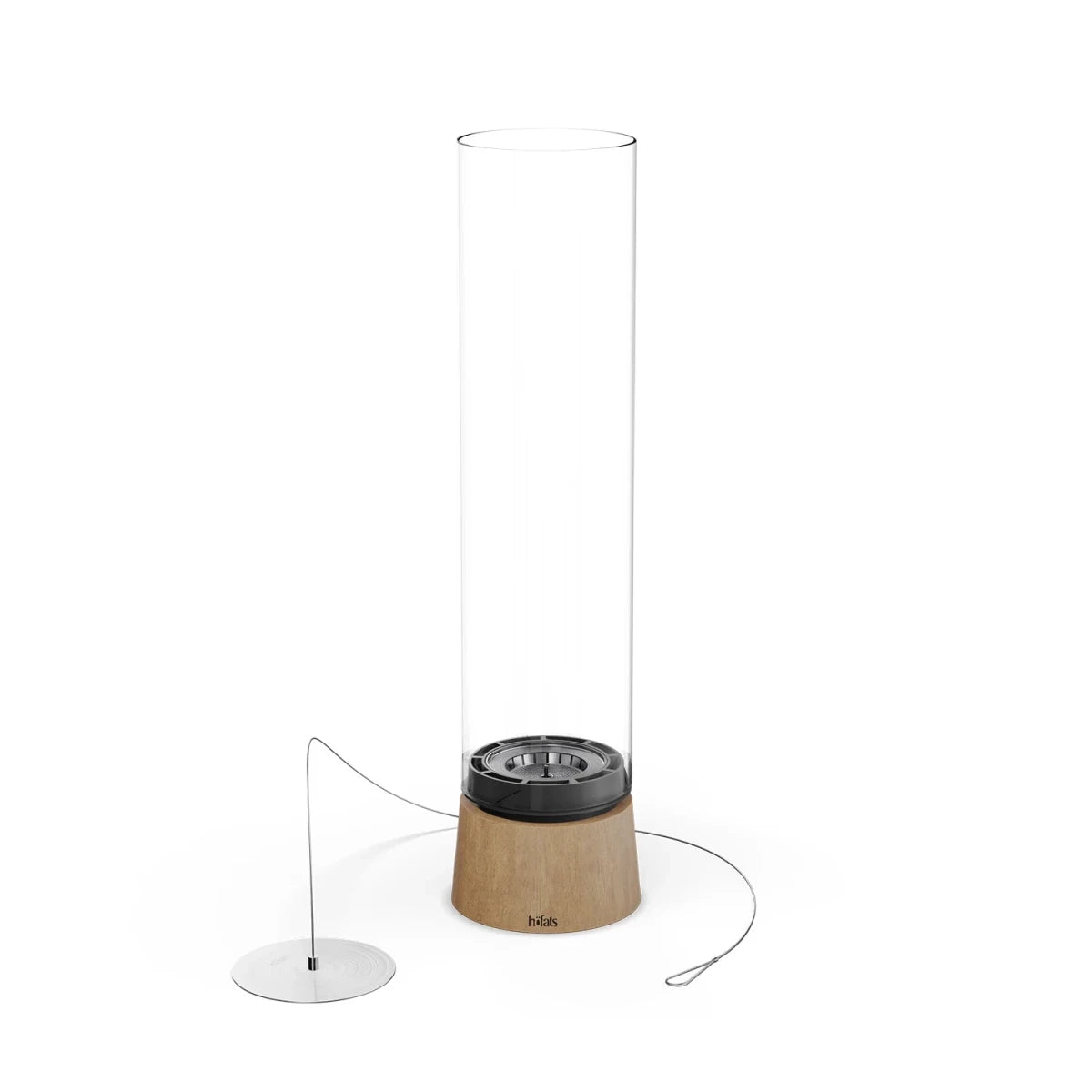 SPIN air 1200 Tabletop fireplace oak - Tabletop Bioethanol Fire - image 2
