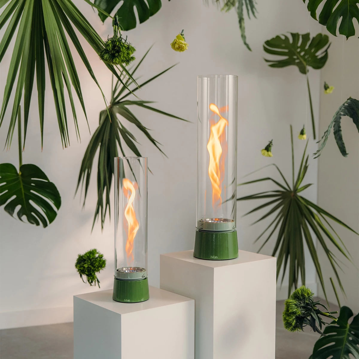SPIN Air 900 - Green Tabletop Bioethanol Fireplace - Tabletop Bioethanol Fire - image 5