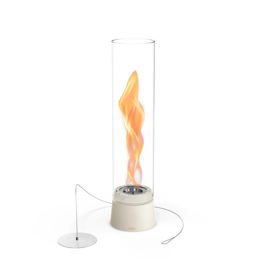 SPIN air 900 Tabletop Fireplace cream - Tabletop Bioethanol Fire