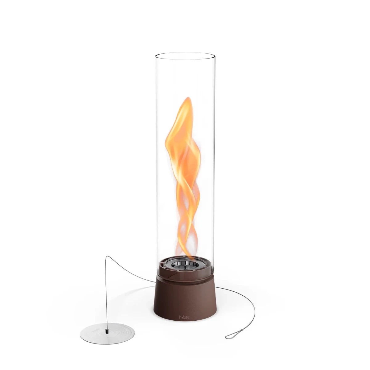 SPIN air 900 Tabletop Fireplace oxyde red - Tabletop Bioethanol Fire - image 2