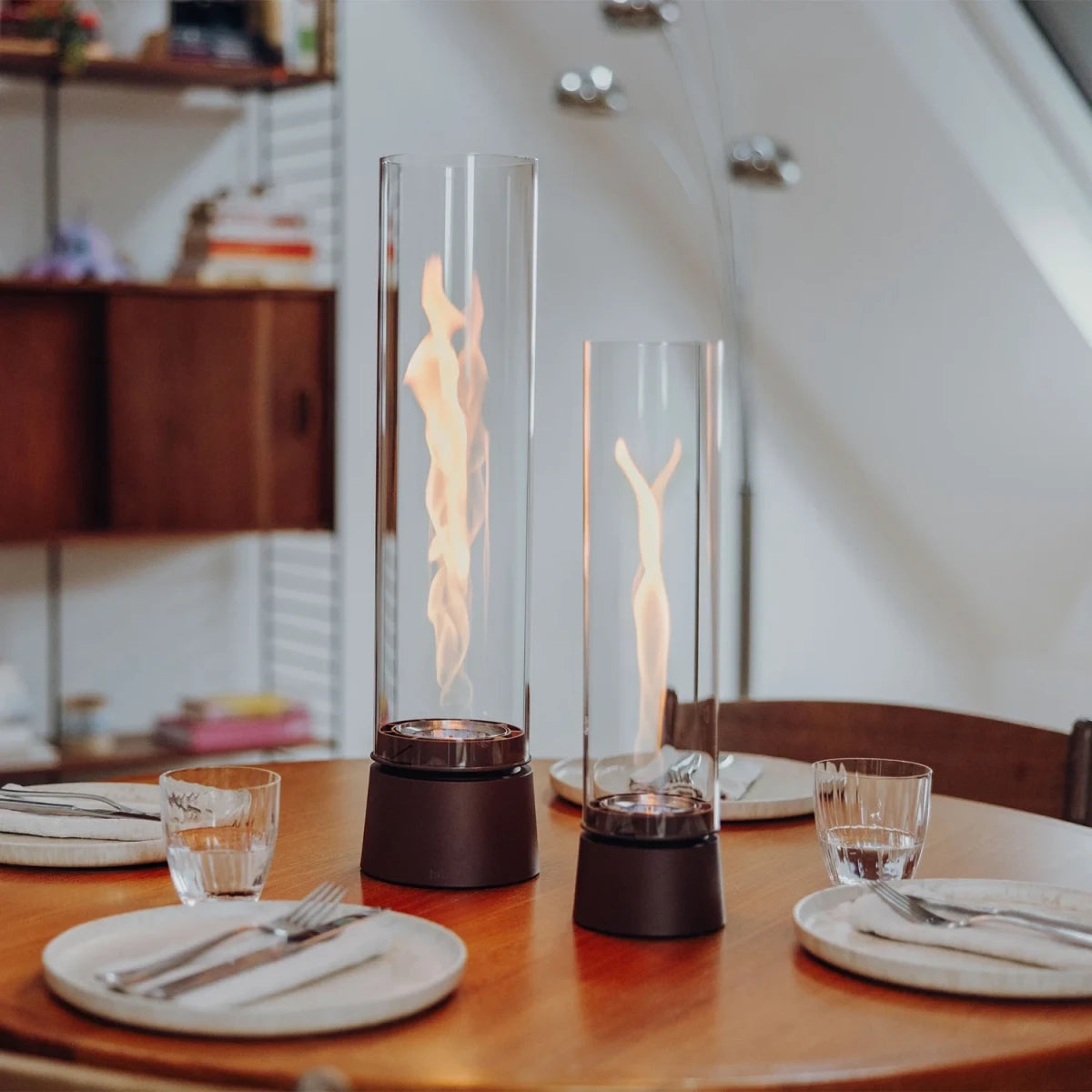 SPIN air 900 Tabletop Fireplace oxyde red - Tabletop Bioethanol Fire - image 7