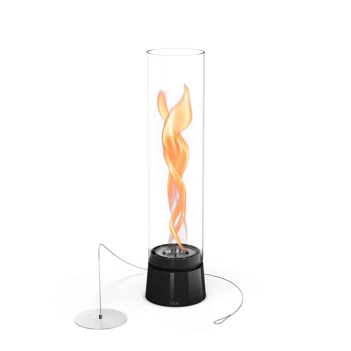 SPIN Air 1200 - Black Tabletop Bioethanol Fireplace