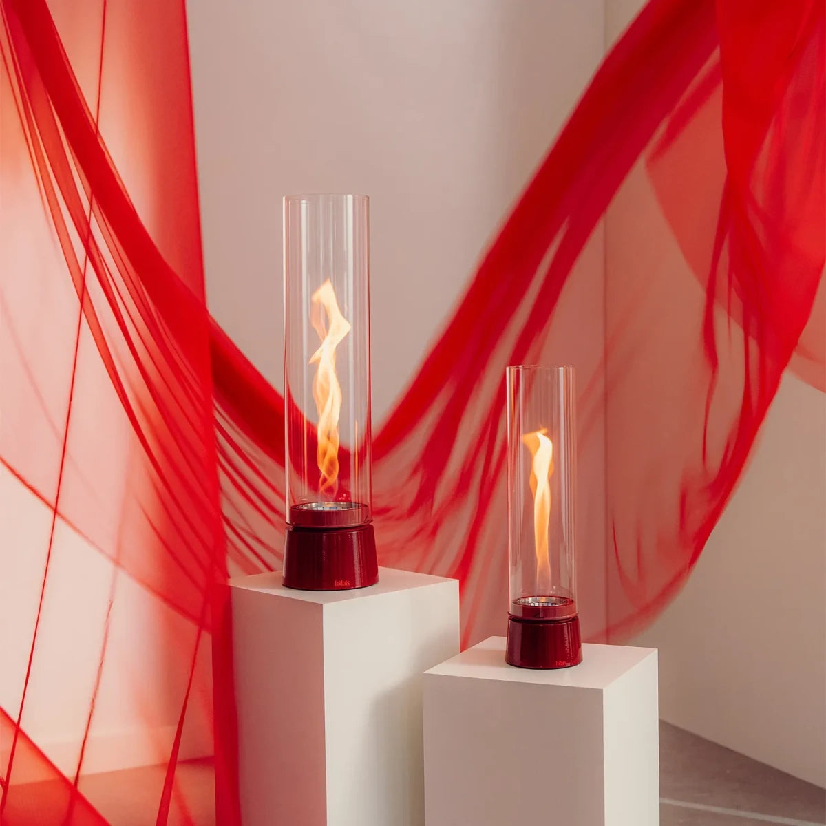 SPIN Air 1200 - Red Tabletop Bioethanol Fireplace - Tabletop Bioethanol Fire - image 5
